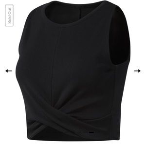 NWT Reebok Novelty Twist Active Wear Crop Top